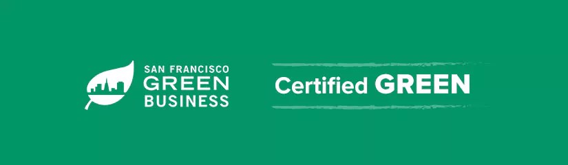BSTRO Is a Proud Certified SF Green Business BSTRO