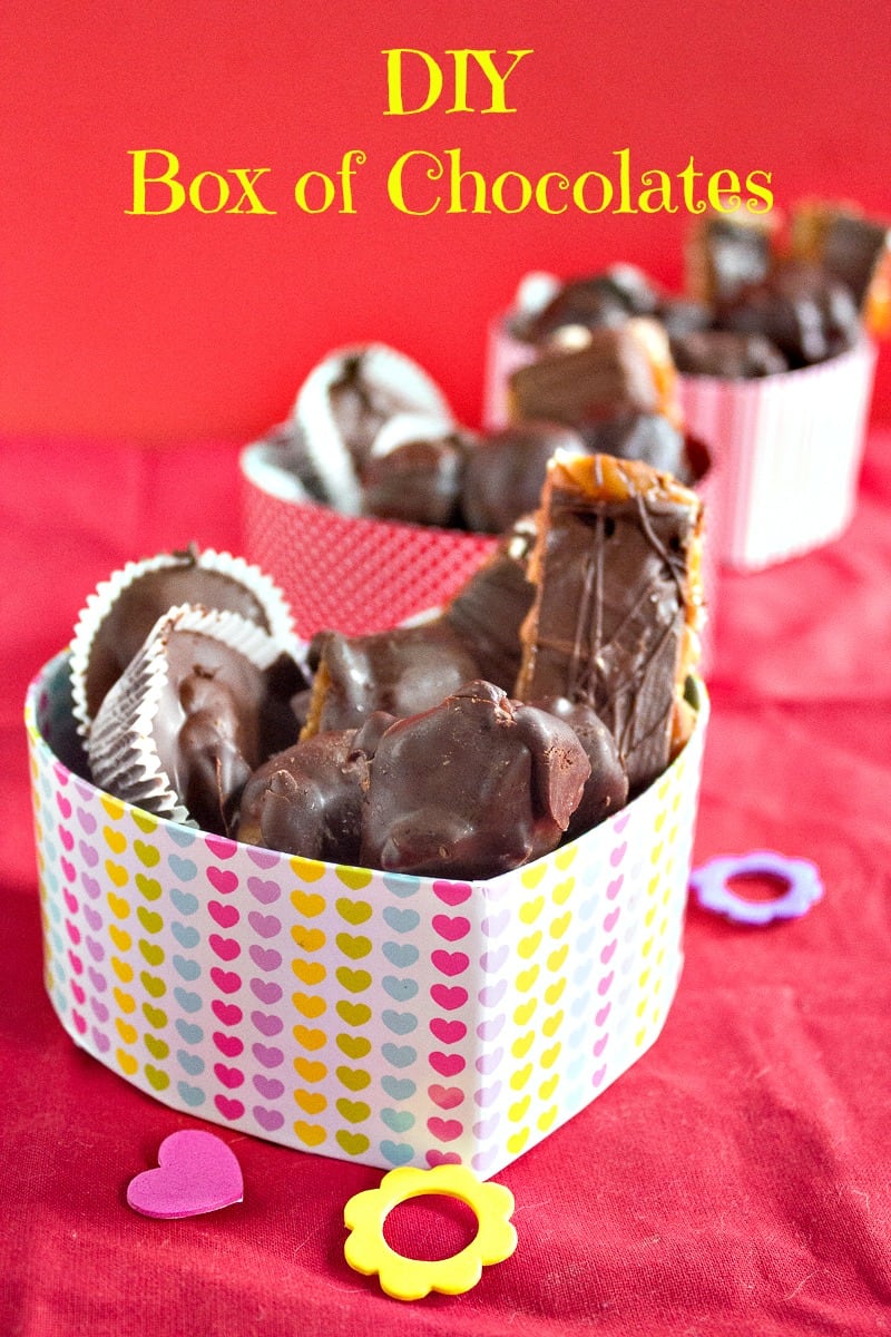 DIY Box of Chocolates for Valentines Day | Brown Sugar Food Blog