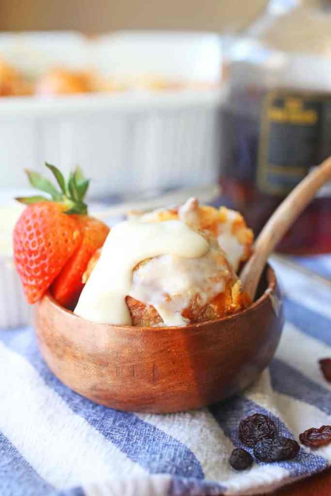 Old Fashioned Bread Pudding Recipe with Bourbon Sauce | Brown Sugar ...