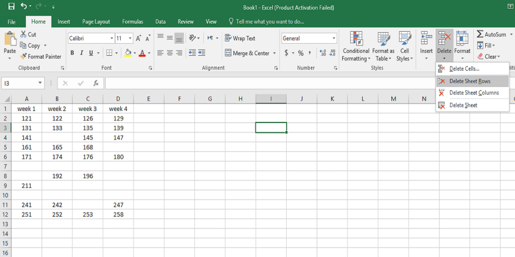 How To Delete Empty Rows In Excel BSUITE365