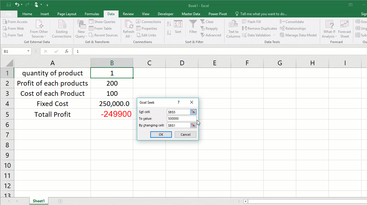 What is Excel Goal Seek and How to Use it BSuite365