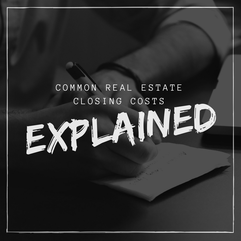 Common Real Estate Closing Costs Explained Greater Livingston County