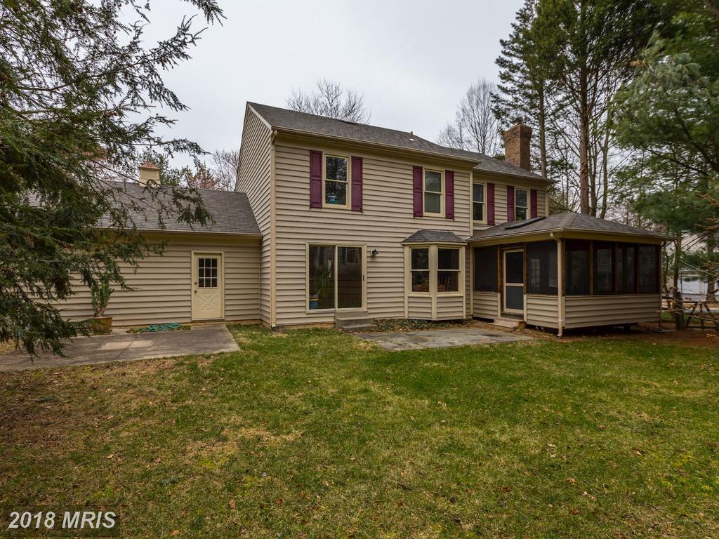 12500 Carrington Backyard Montgomery County Real Estate Dart Homes