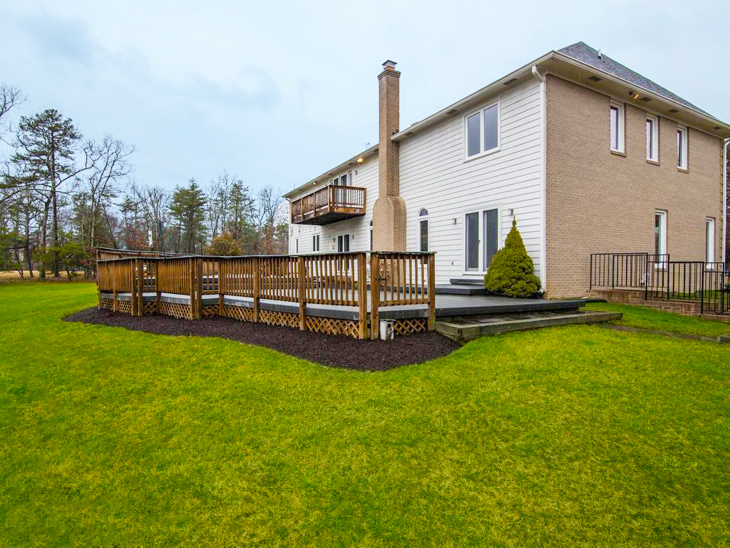 12501 Palatine Court Backyard Montgomery County Real Estate Dart Homes