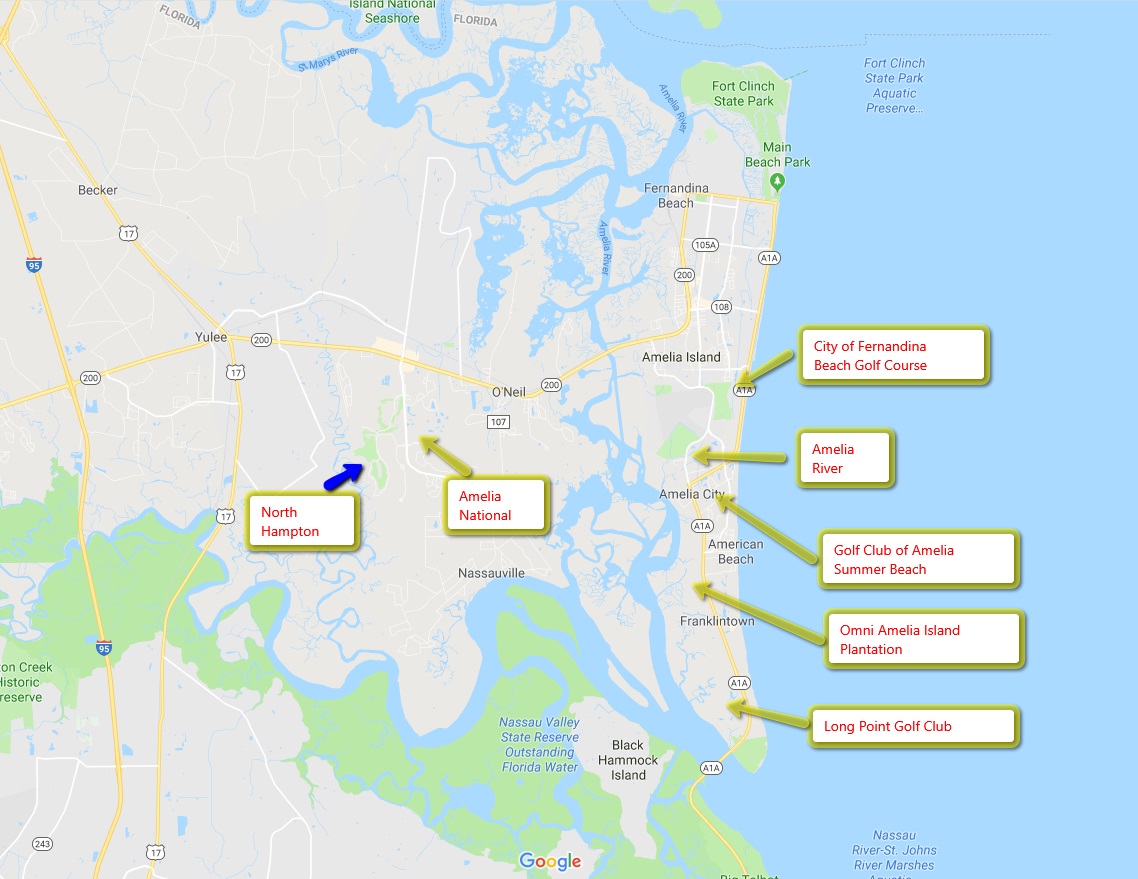 Amelia Island Map Florida Oconto County Plat Map