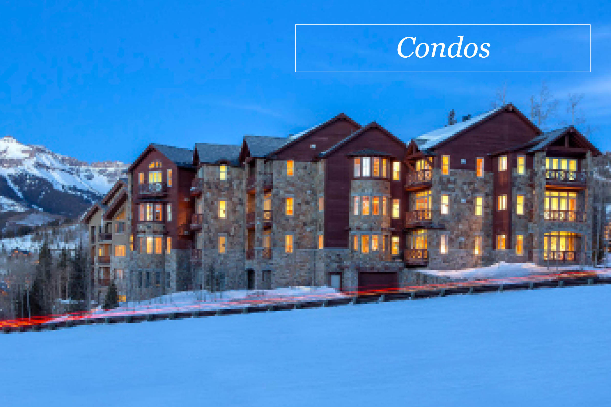 Condos Telluride Real Estate Telluride Real Estate Corp.