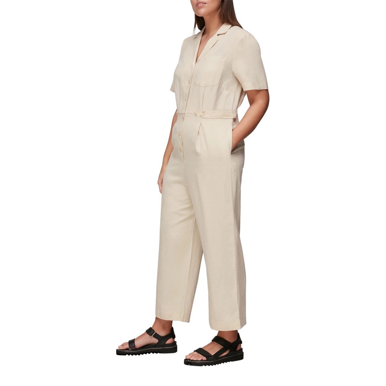 WHISTLES Amee Relaxed Jumpsuit