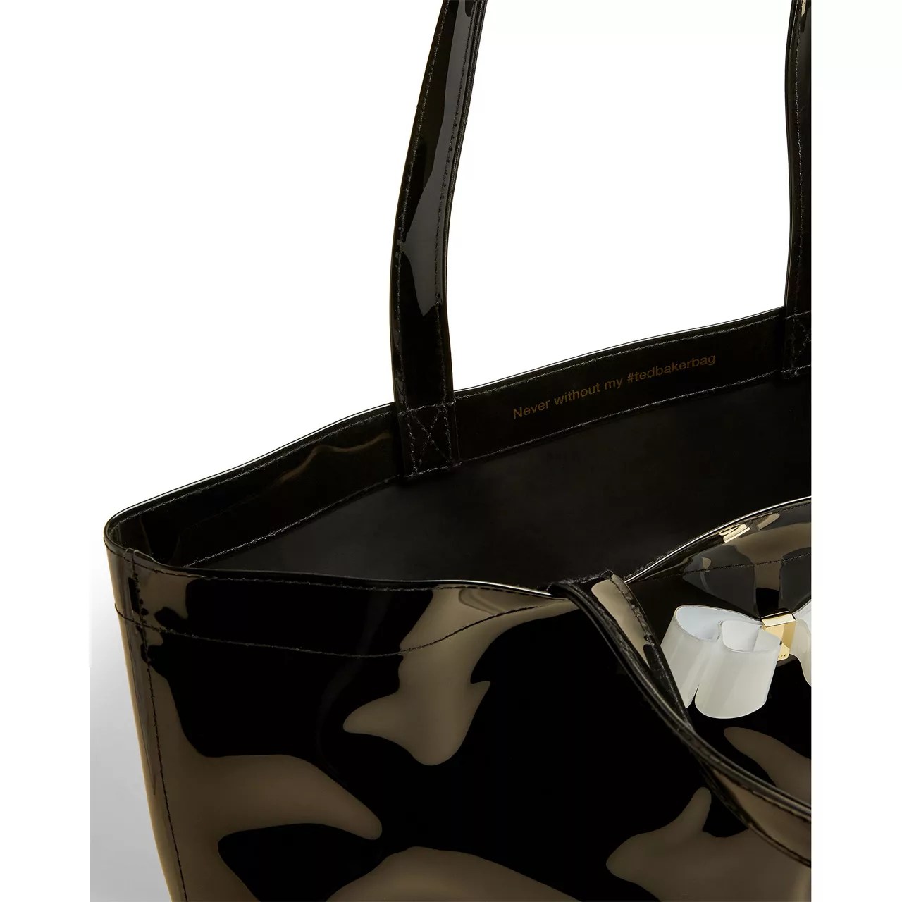 TED BAKER Hanacon Bow Large Icon Bag