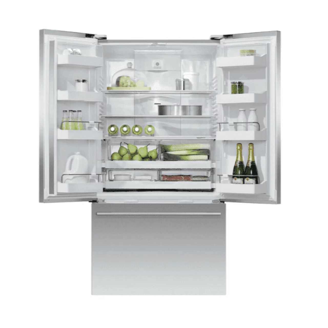 FISHER & PAYKEL Freestanding 90cm 614 Litre French Door Refrigerator