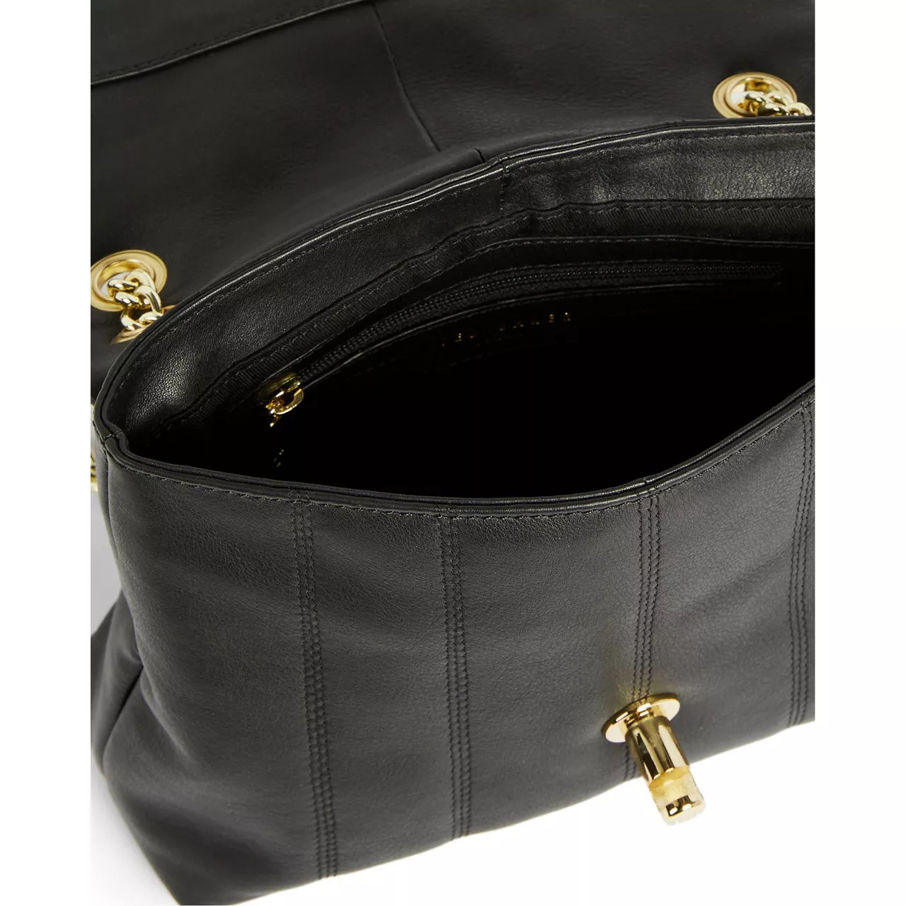 TED BAKER Ayalina Leather Quilted Mini Crossbody Bag