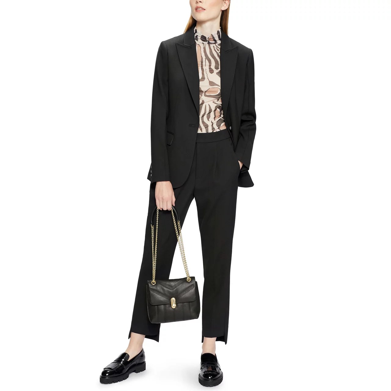 TED BAKER Ayalina Leather Quilted Mini Crossbody Bag