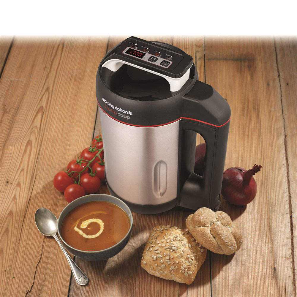 MORPHY RICHARDS Saute and Soup Maker 1.6 Litre Silver