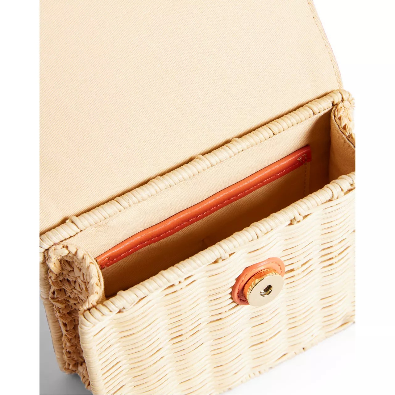 TED BAKER Jaylisa Top Handle Basket Crossbody Bag