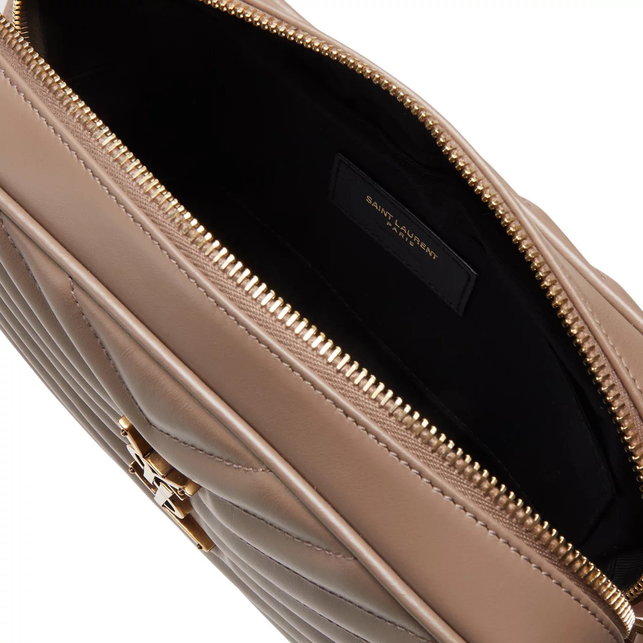 SAINT LAURENT Lou Quilted Leather Camera Bag