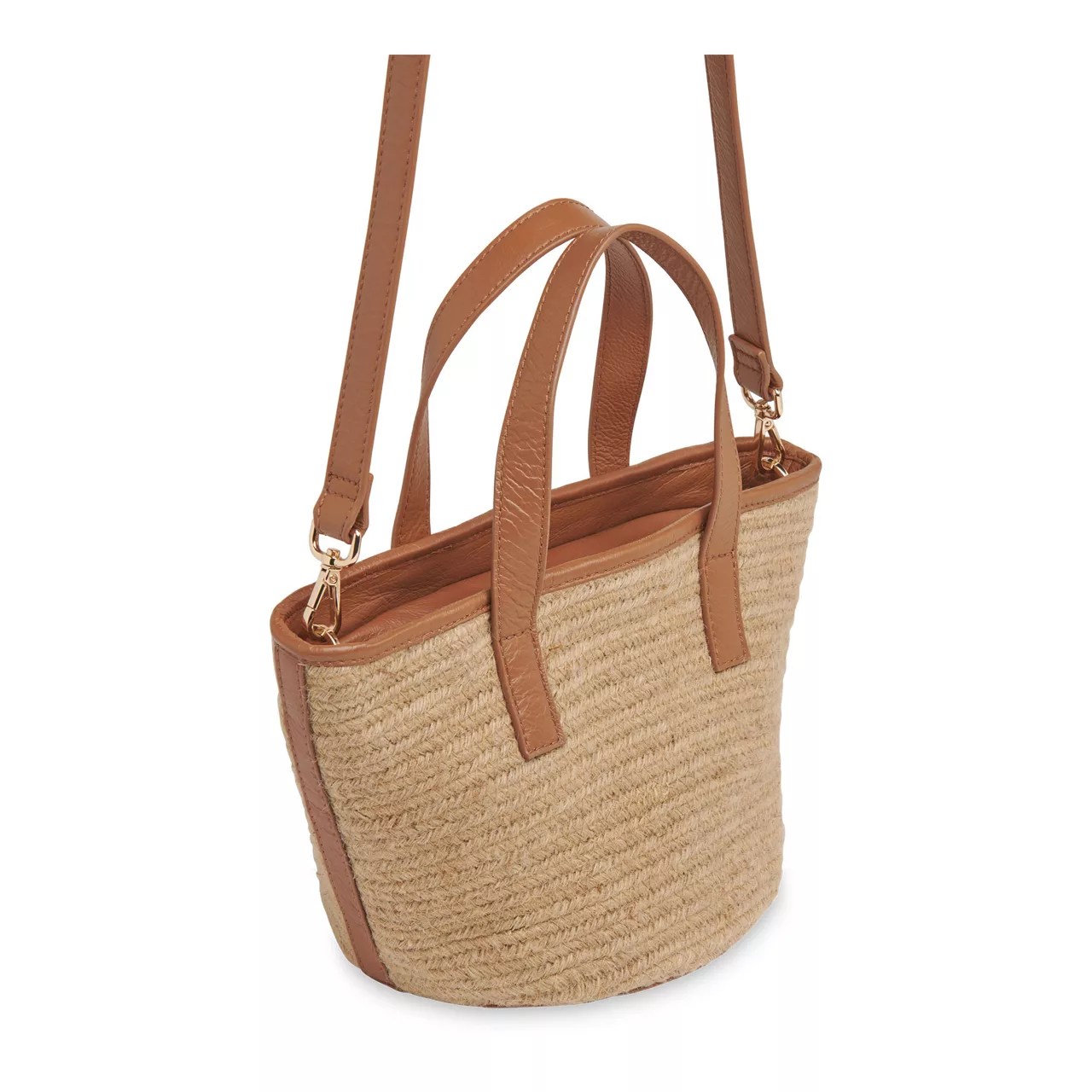 WHISTLES Leena Jute Crossbody Bag