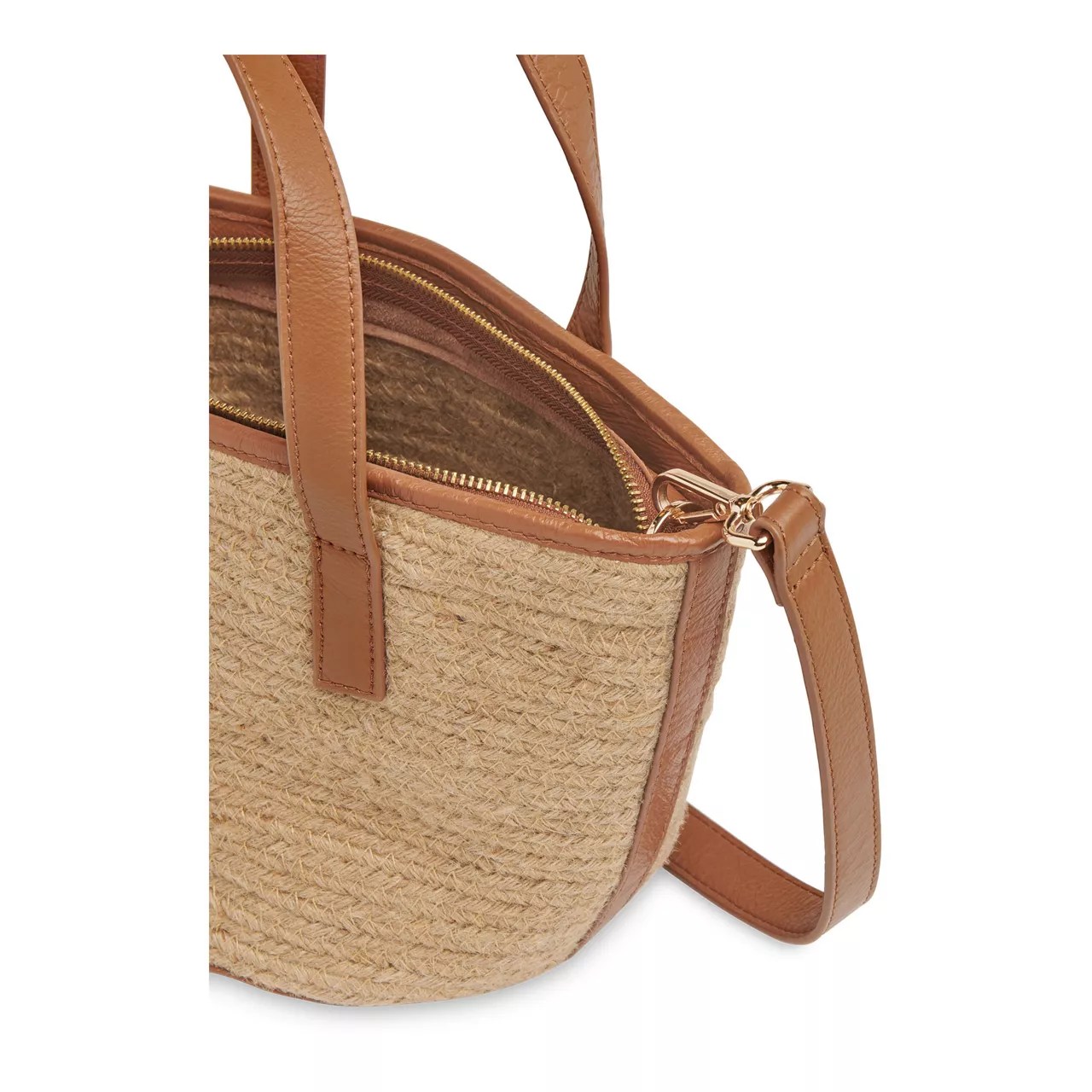 WHISTLES Leena Jute Crossbody Bag
