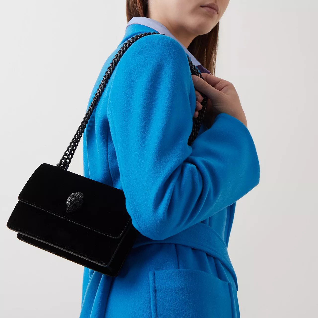 Shoreditch Velvet Shoulder Bag