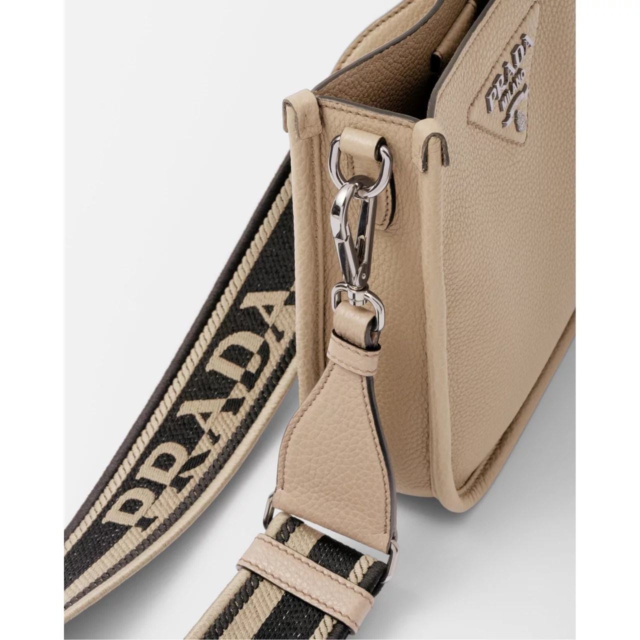 PRADA Leather Mini Shoulder Bag