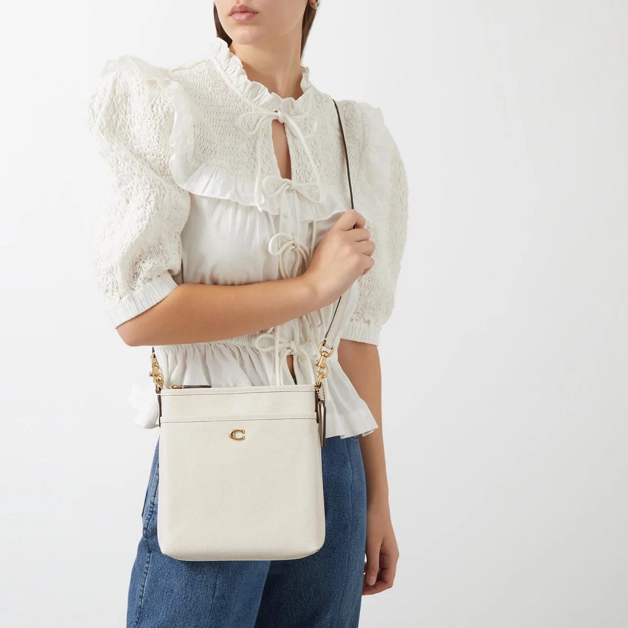 Kitt Leather Crossbody Bag