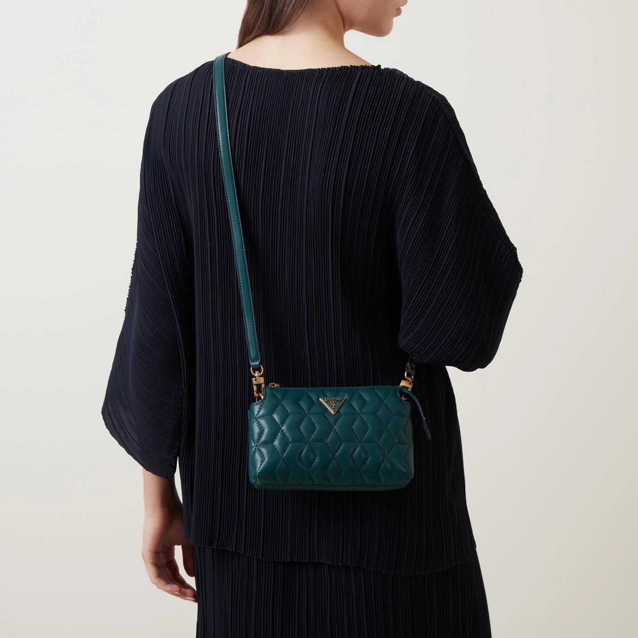 Elenia Diamond Quilted Mini Crossbody Bag