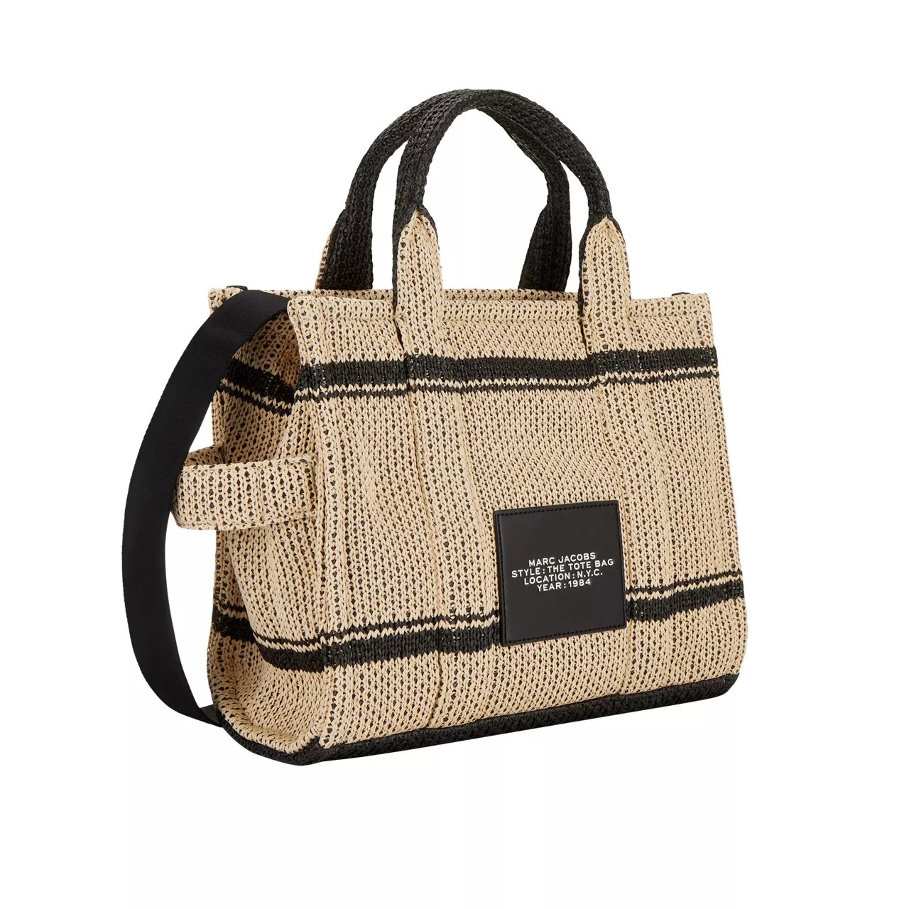 The Straw Jacquard Medium Tote Bag