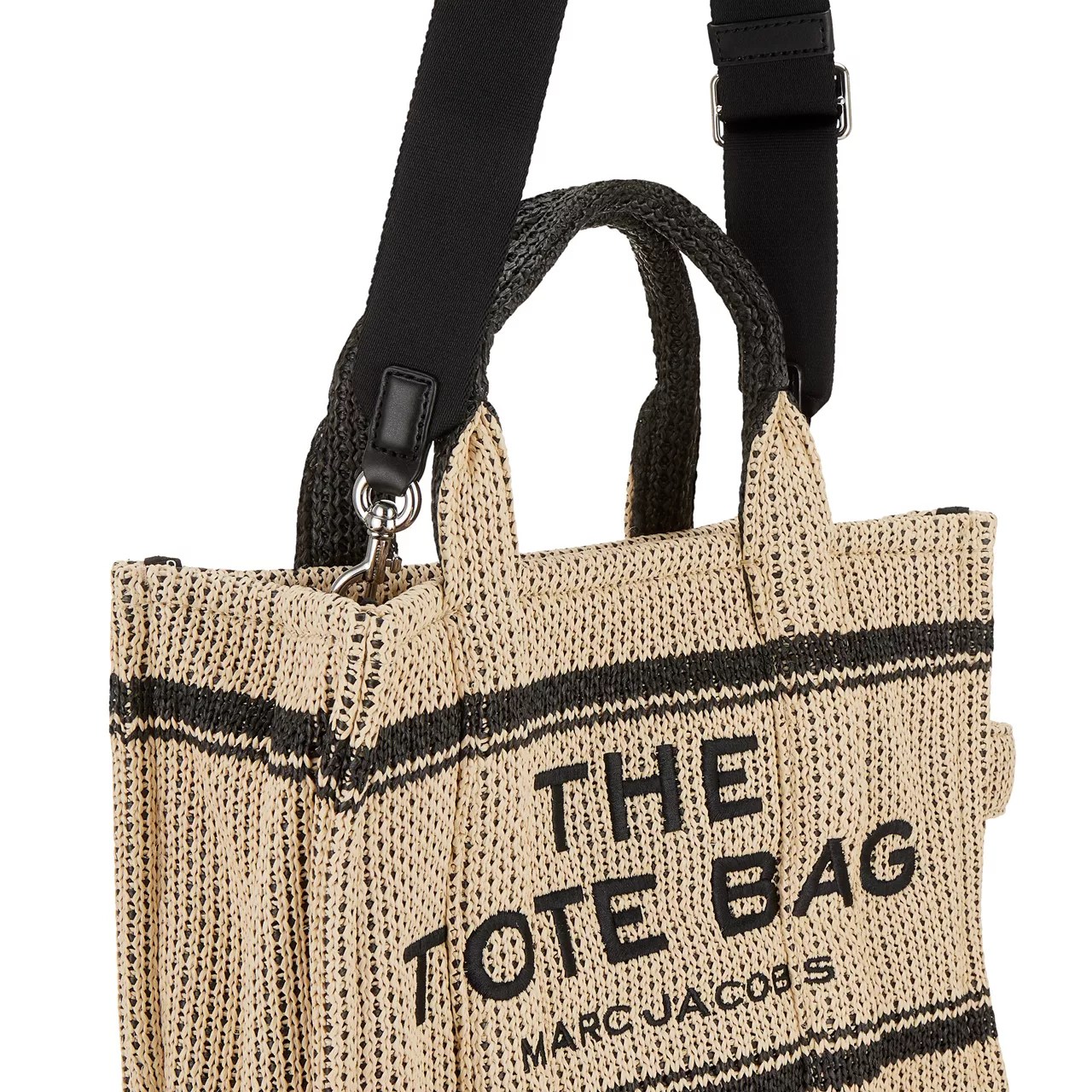 The Straw Jacquard Medium Tote Bag