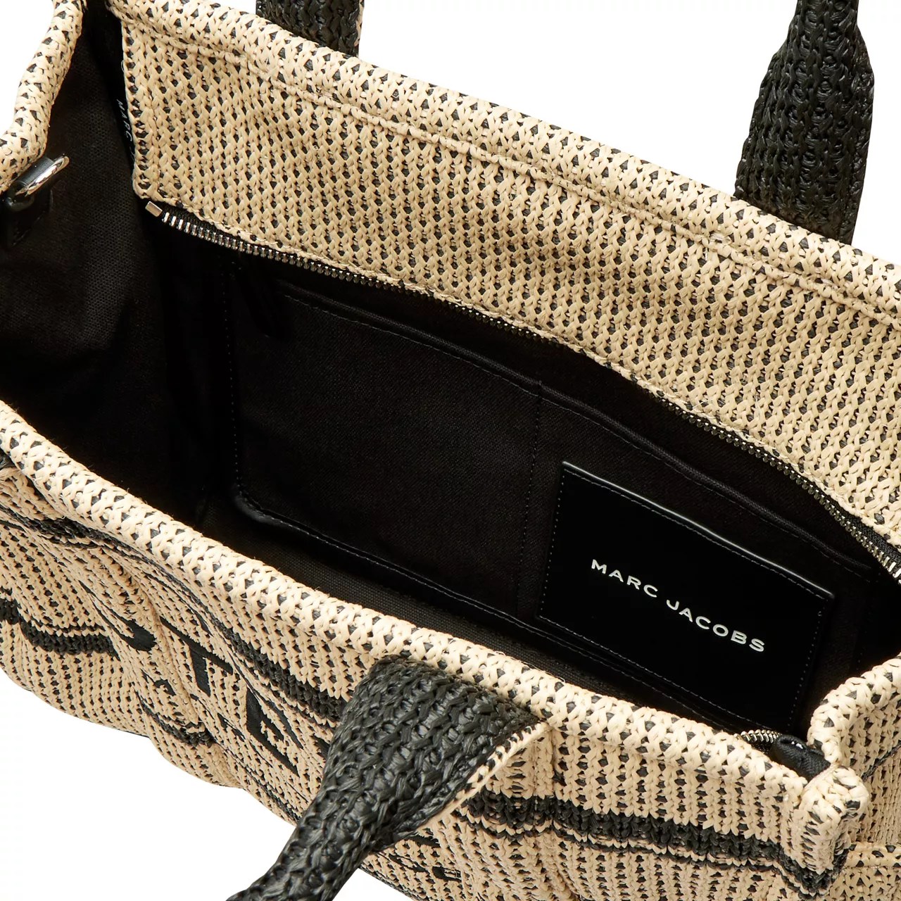 The Straw Jacquard Medium Tote Bag