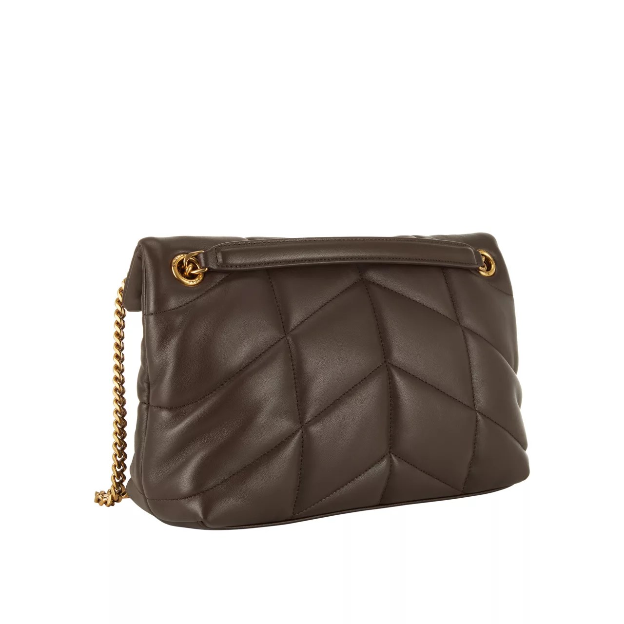 SAINT LAURENT Puffer Small Quilted Chain Bag
