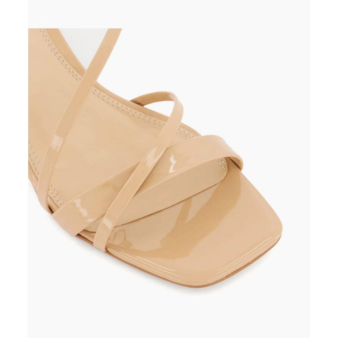 Madely Strappy Leather KittenHeel Sandals
