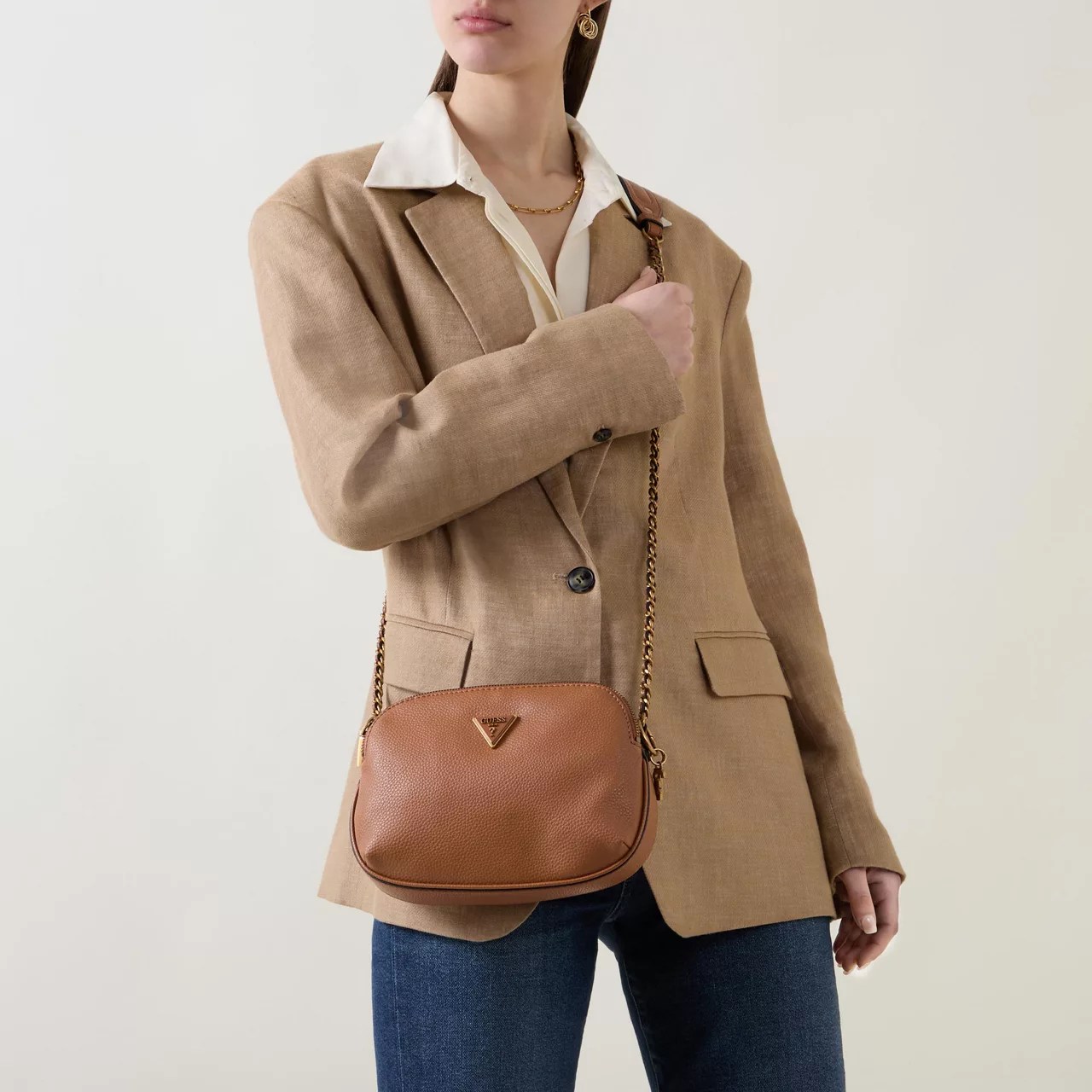 Becci DoubleZip Crossbody Bag