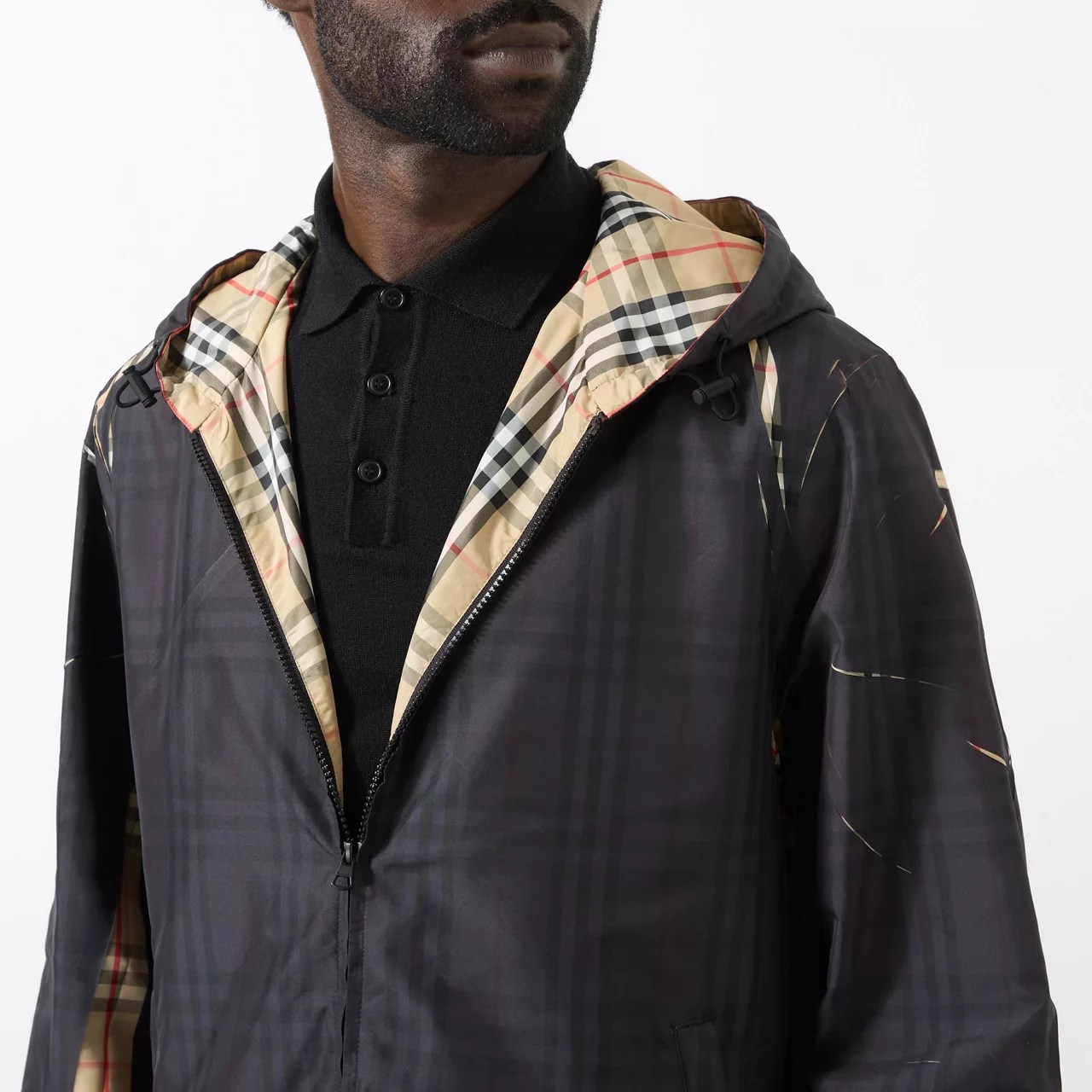 BURBERRY Hackney Archival Check Jacket
