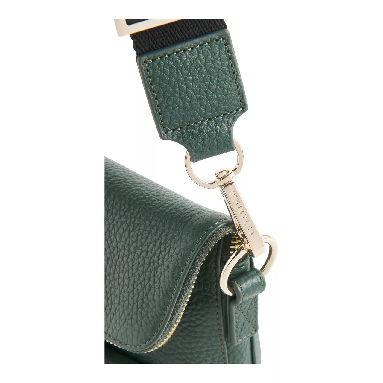 WHISTLES Vida Leather Crossbody Bag
