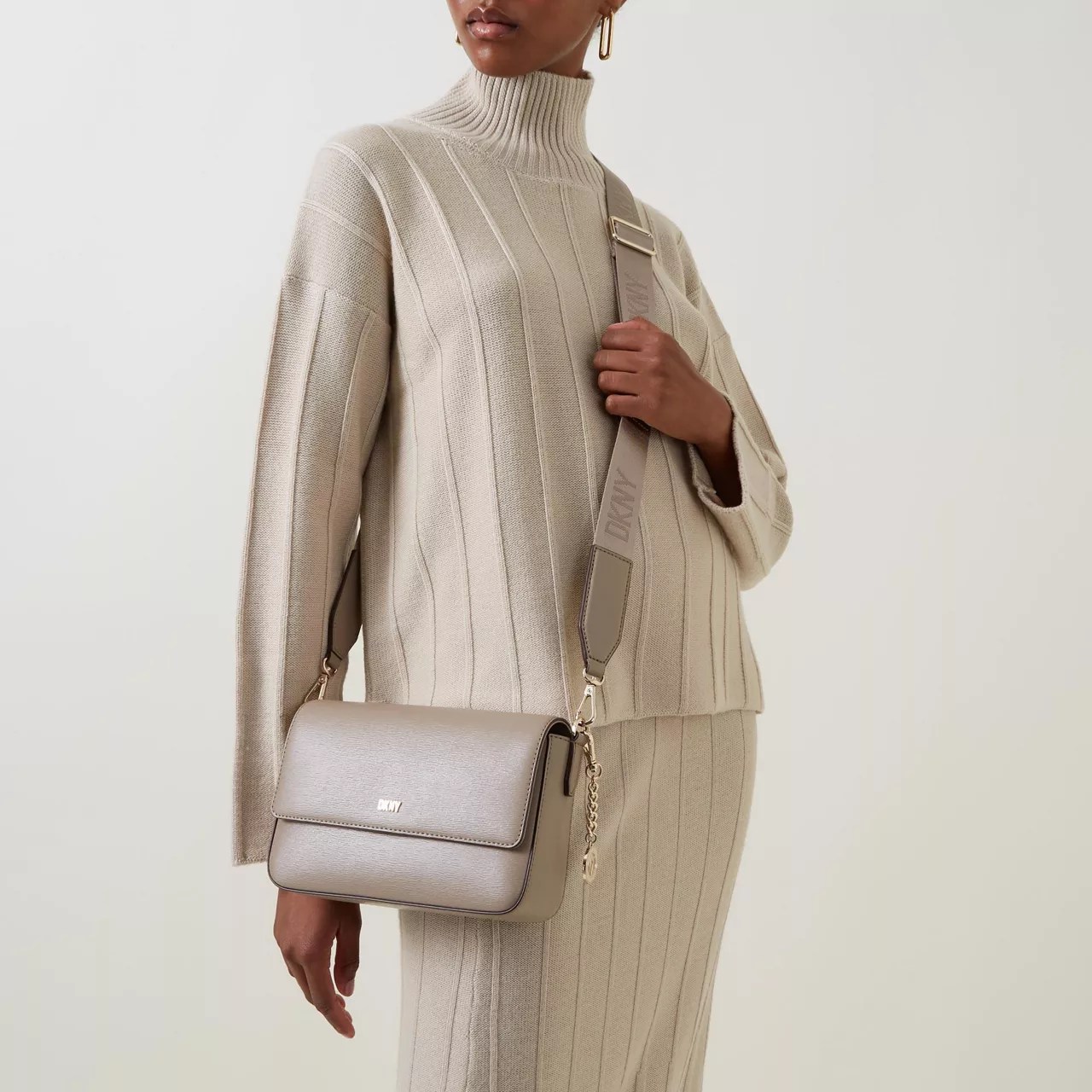 DKNY Bryant Medium Flap Crossbody Bag