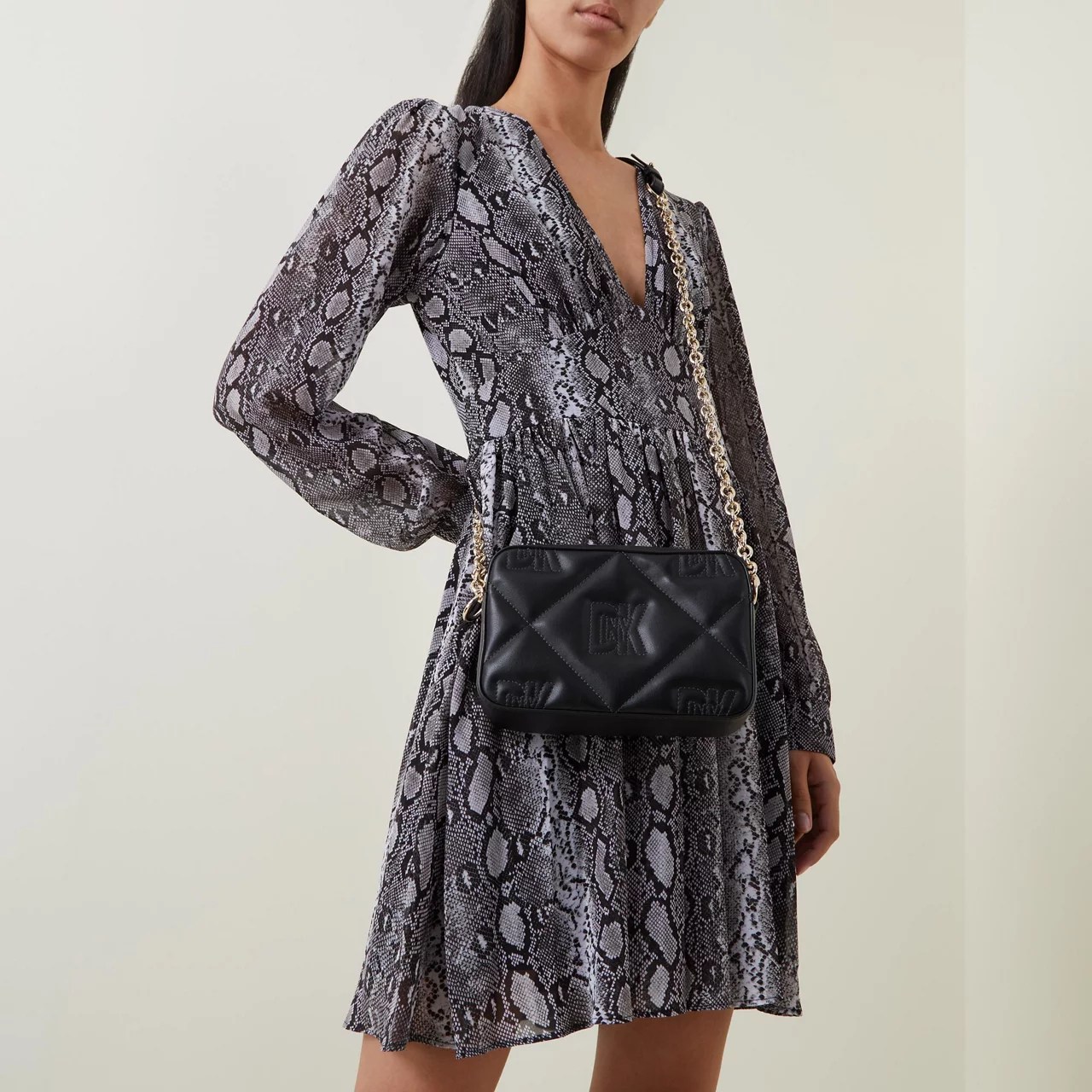 Crosstown Quilted Zip Crossbody Bag