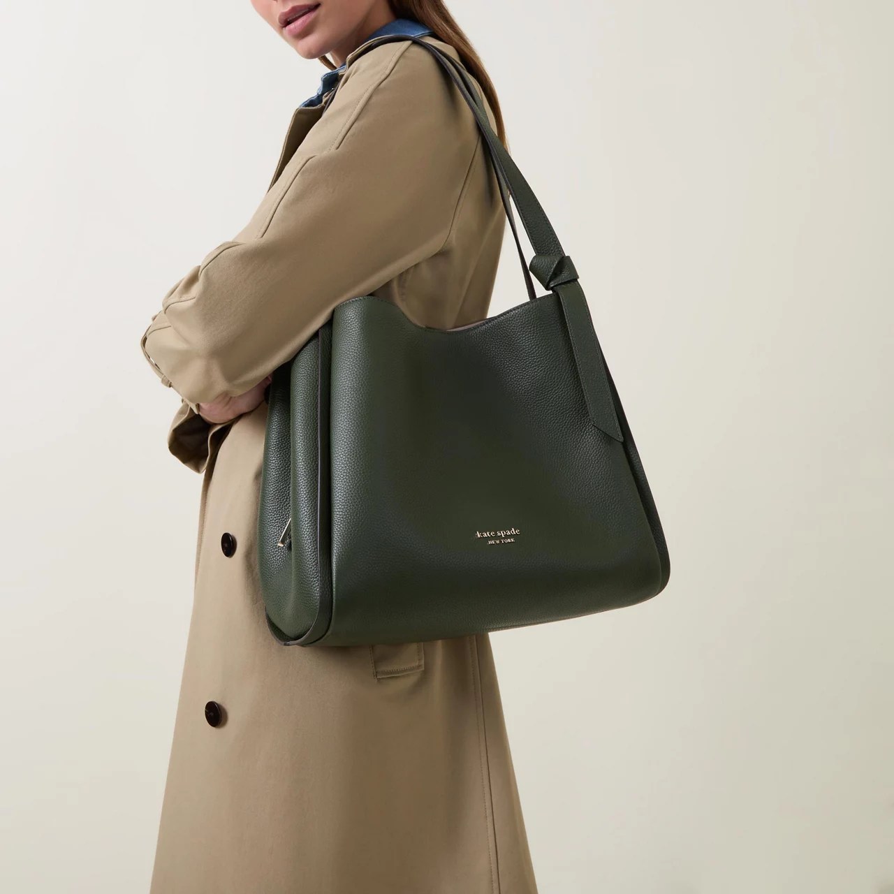 KATE SPADE NEW YORK Knott Large Shoulder Bag