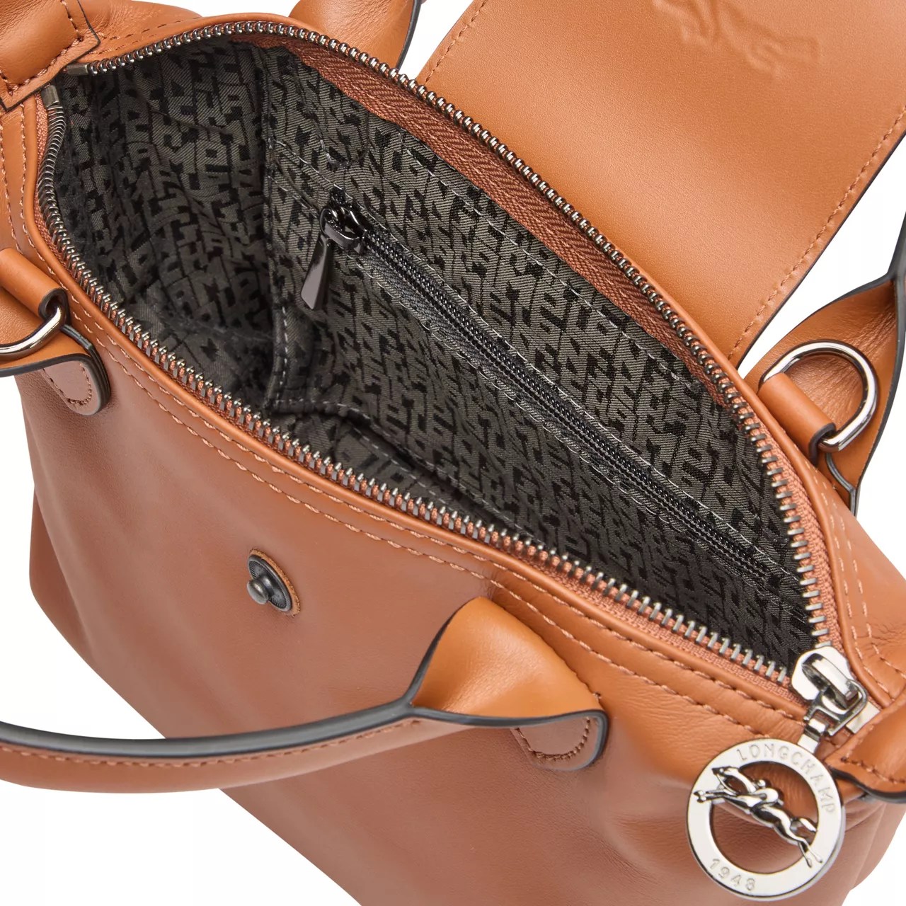 LONGCHAMP Le Pliage Xtra XS Leather Shoulder Bag