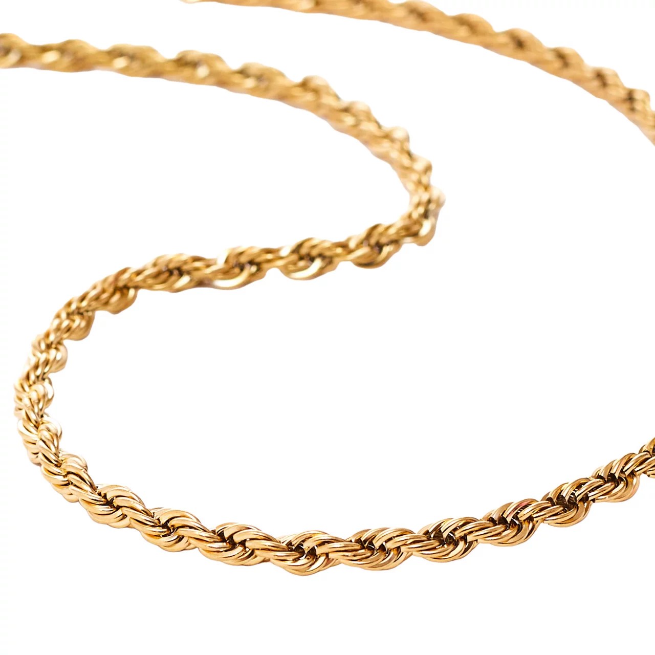 Twisty Rope Chain Necklace