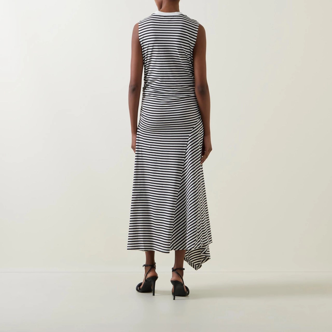 Jeannie Striped Flared Dress
