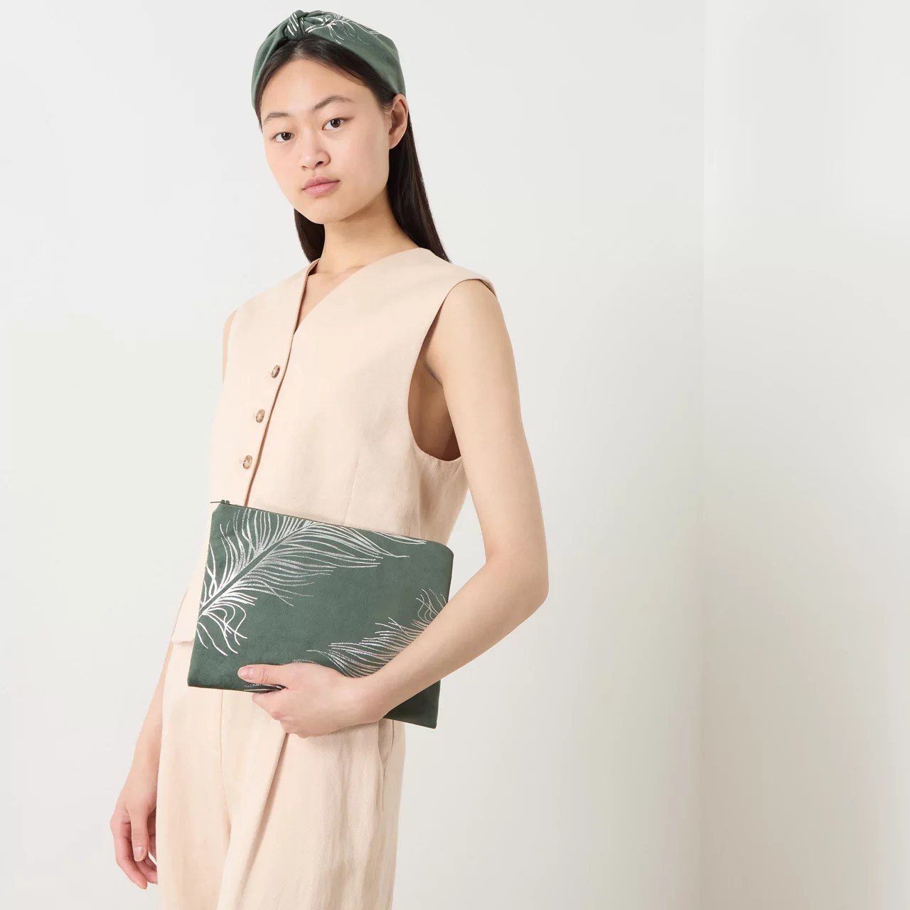 AOIFE MULLANE Printed Clutch