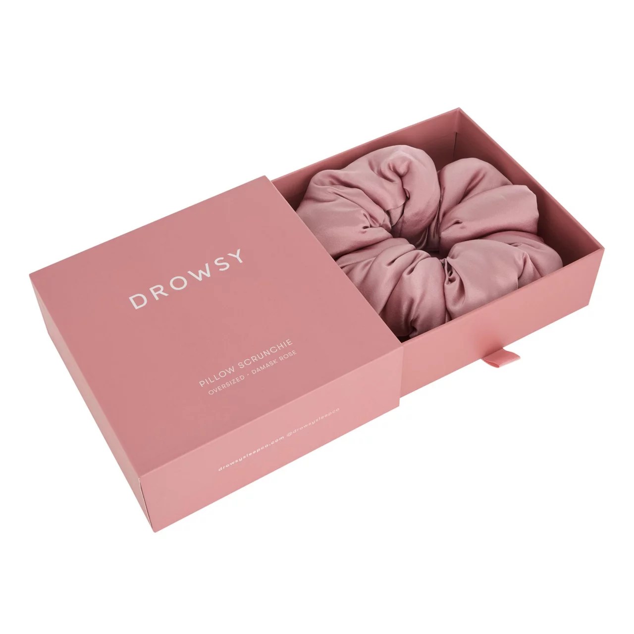 DROWSY SLEEP CO Luxury XXL Silk Pillow Scrunchie
