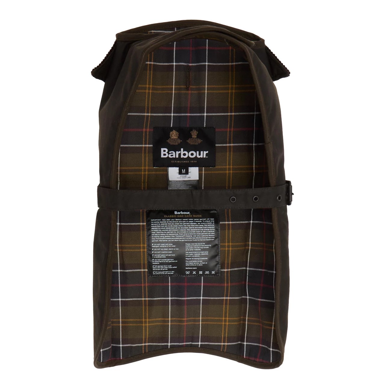 BARBOUR Wax Logo Dog Coat