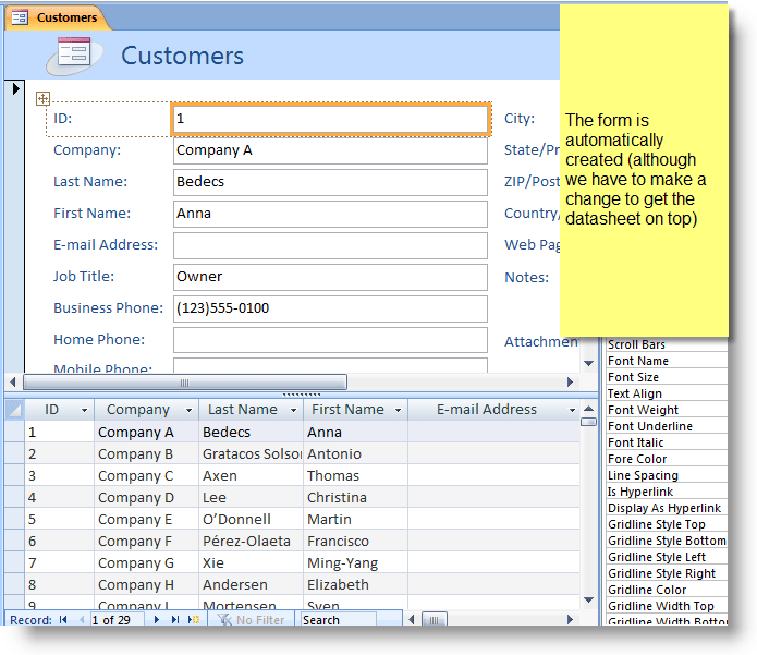 How to add a split form | BTAB Development