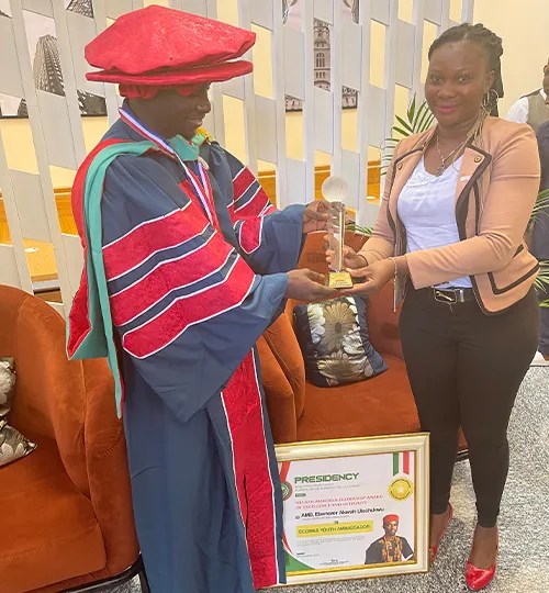 BTCBARS GROUP CEO AMB. EBENEZER AKARAH OUR NEWEST ECOWAS YOUTH