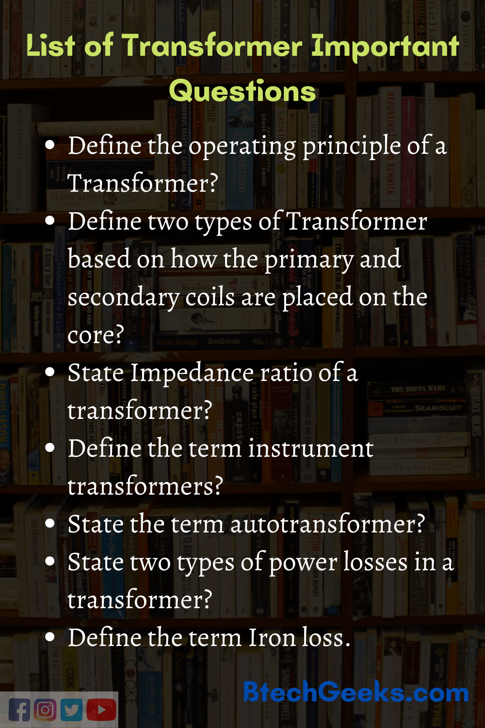 Transformer Notes PDF Free Download Transformer Primary