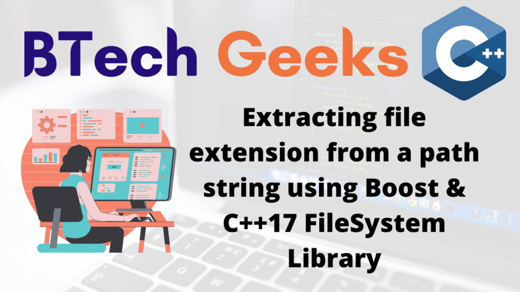 Boost filesystem extension C++ How to extract file extension from a