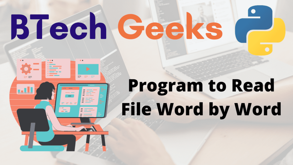 Read word by word python Python Program to Read File Word by Word