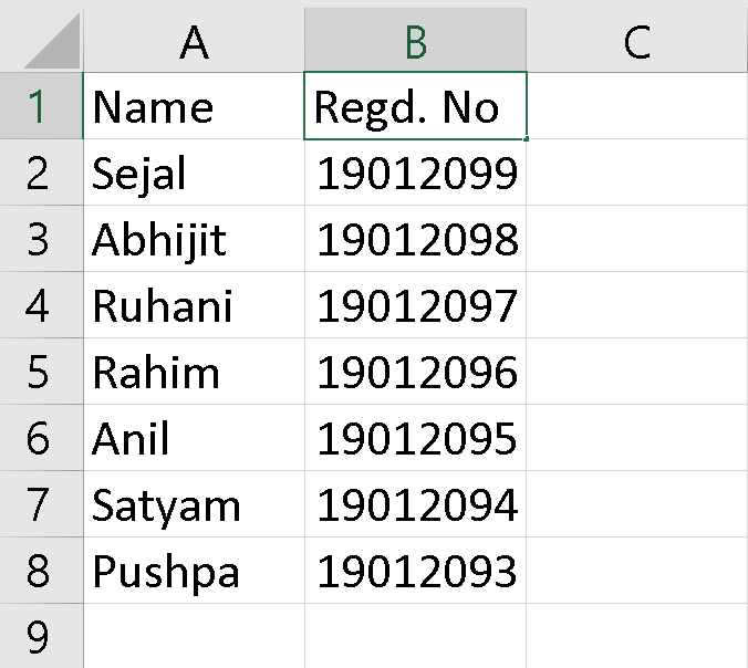 Python Program to Read an Excel File Using Openpyxl Module BTech Geeks