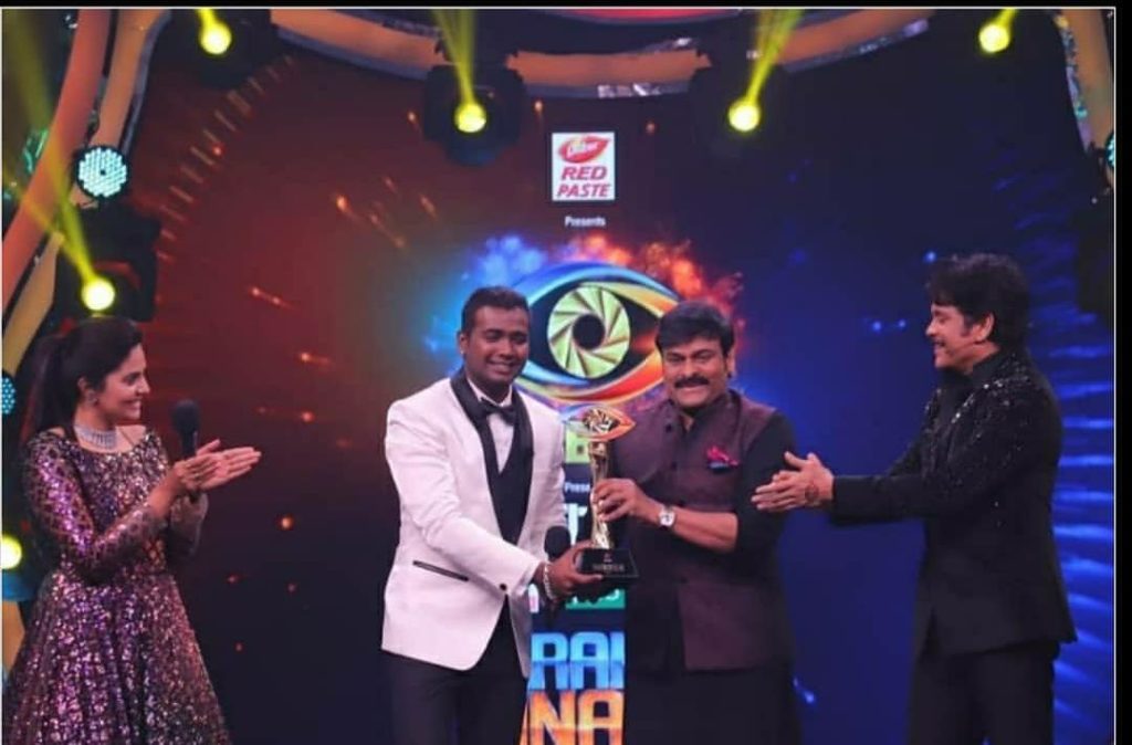 Big Boss 3 Telugu winner Rahul Sipligunj Wins 50lakh Cash Price