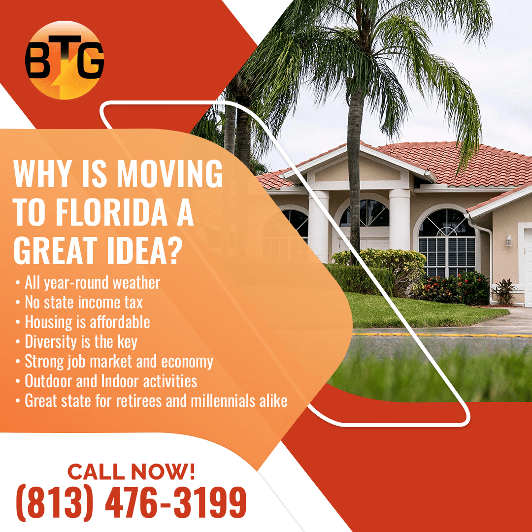 Why is moving to Florida a great idea? Tampa Wholesale Real Estate