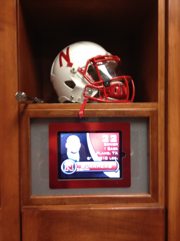 What's in your locker? At Nebraska, there's an iPad Big Ten Network
